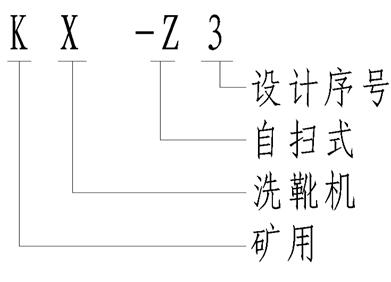 kx-z3礦用自掃式洗靴機(jī)