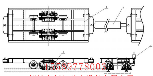 czp型夾軌式自移式設(shè)備列車2